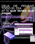 Organizá tus gastos fácil y rápido + 2 Bonos: alcanzá tus objetivos