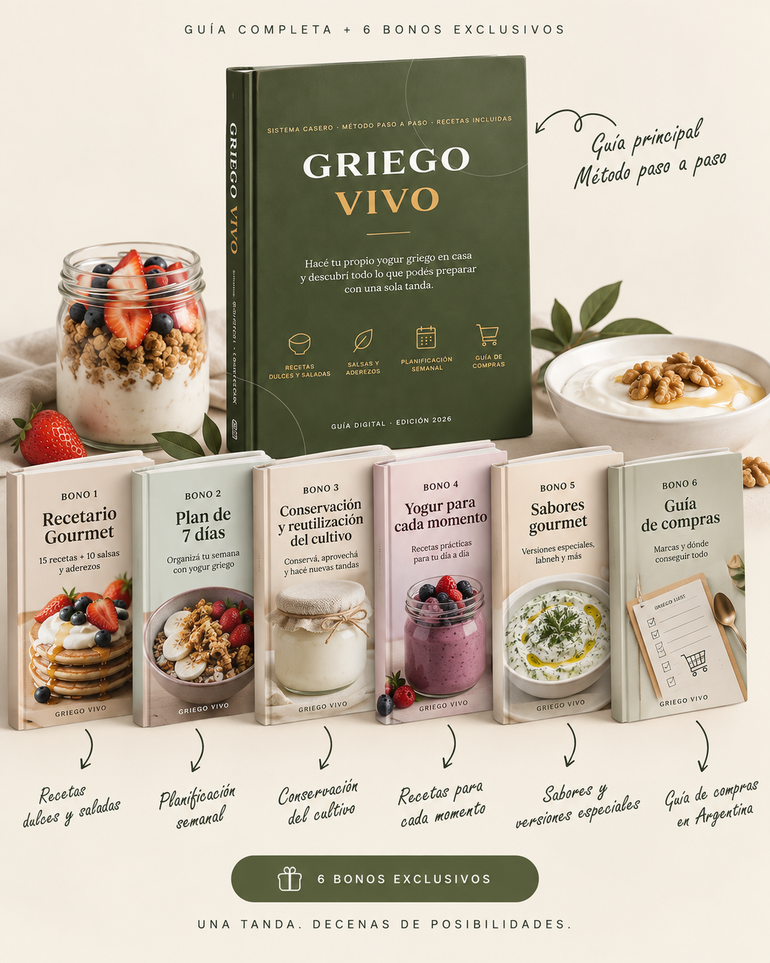 Griego Vivo - Tu propio yogur griego casero